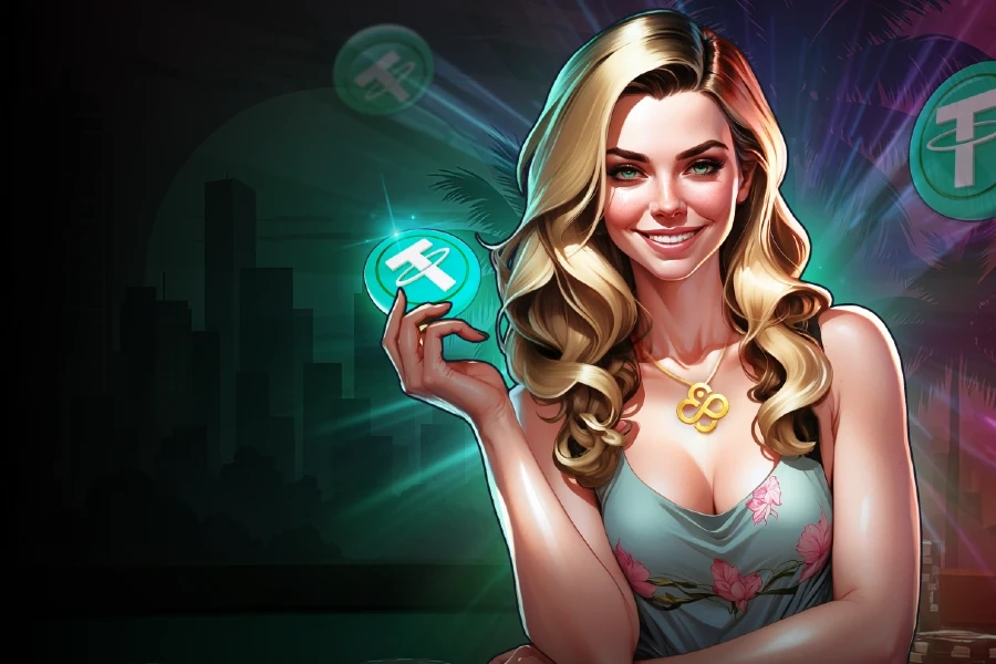 Accettiamo depositi in criptovaluta e con carta di credito.