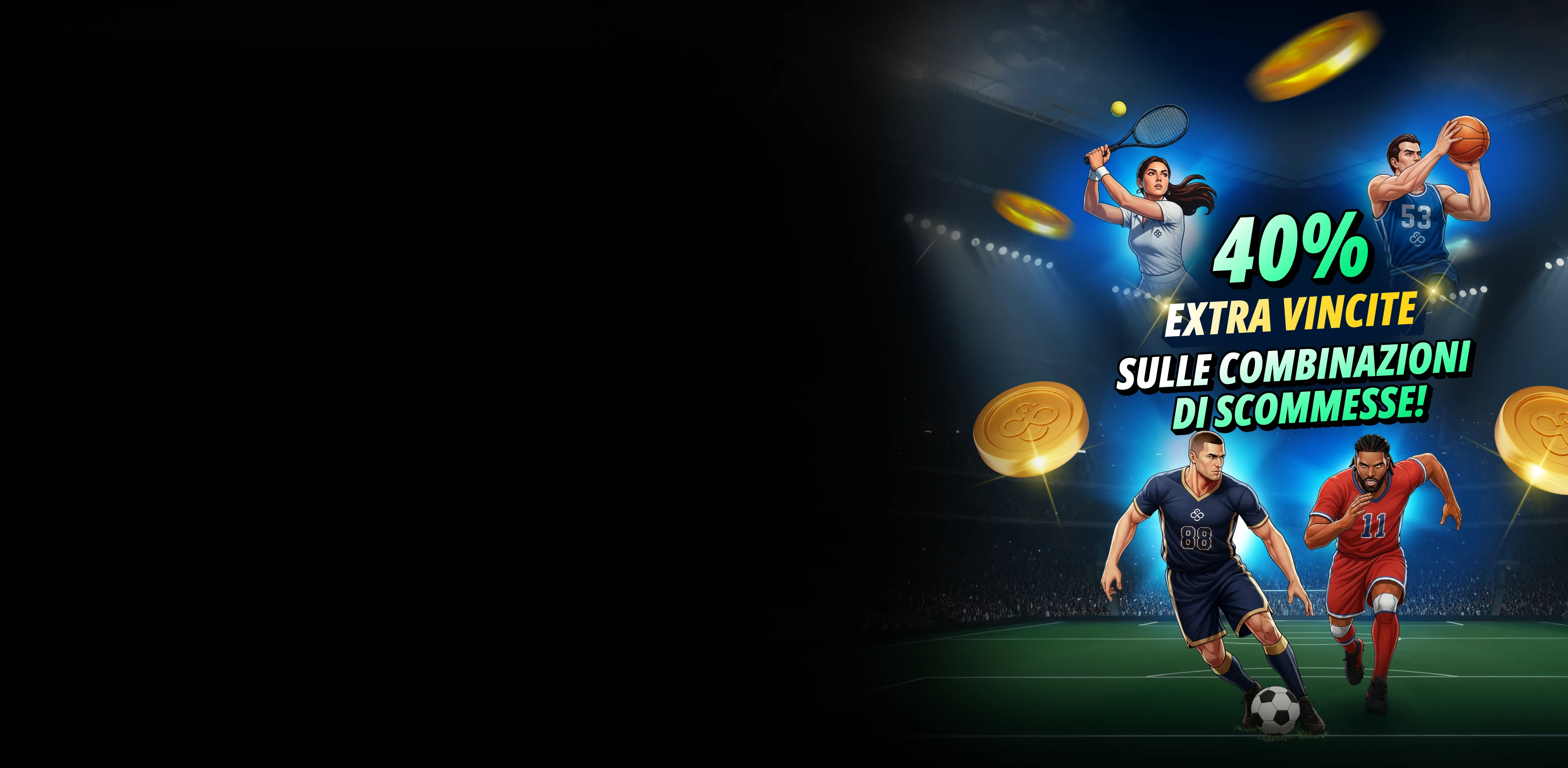 Scommesse Sportive - Aumento Combinata<br> (o Multipla)