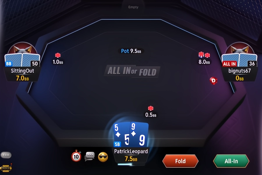 Prendi la tua decisione: All-In o Fold: