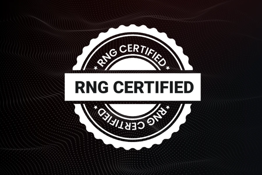 Il nostro Texas Holdem RNG è certificato