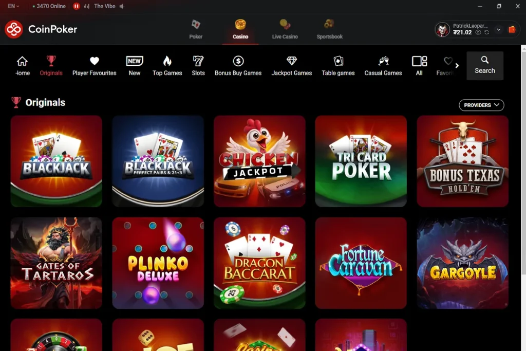 Esplora 4.000+ Giochi da Casinò